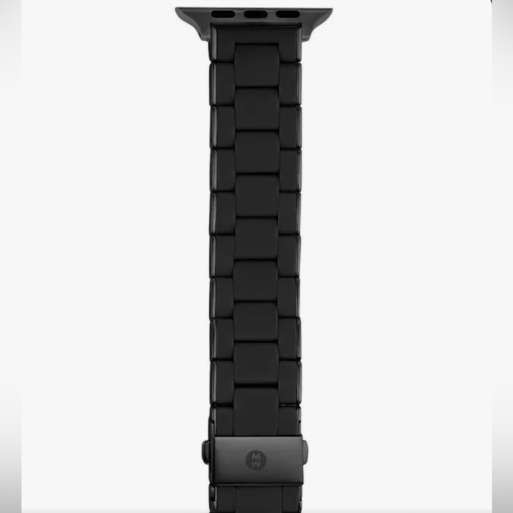 New Michele Apple Watch Bracelet Black